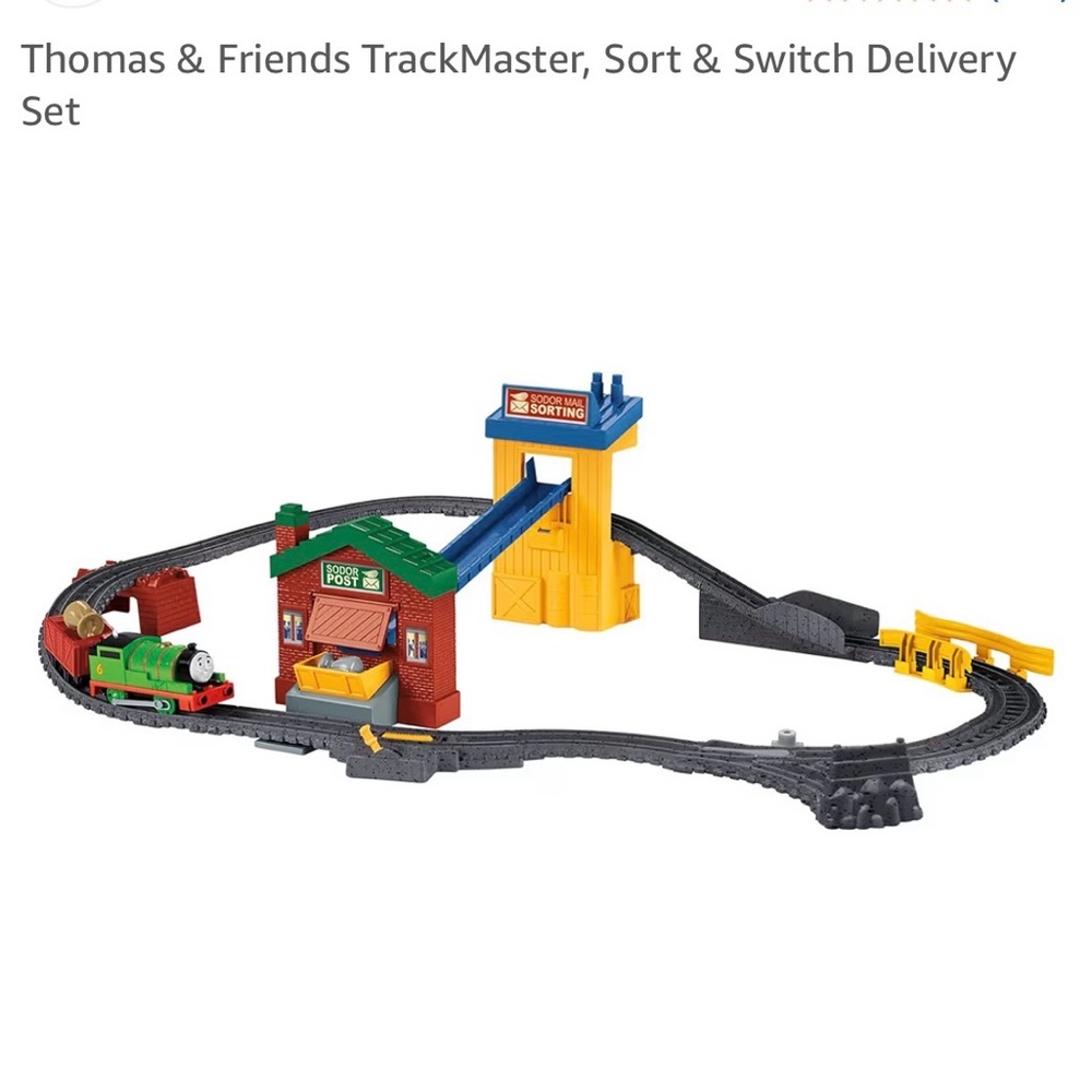 Thomas & Friends TrackMaster Sort & Switch Delivery Track Set